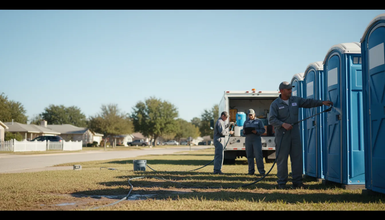 Long-Term Portable Toilet Rental in Sutherlin, VA near me